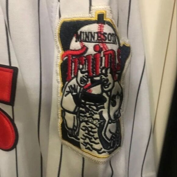 Minnesota Justin Morneau Inaugural season 2010 jersey #33 50th Anniversary Sz 52 - Picture 10 of 11